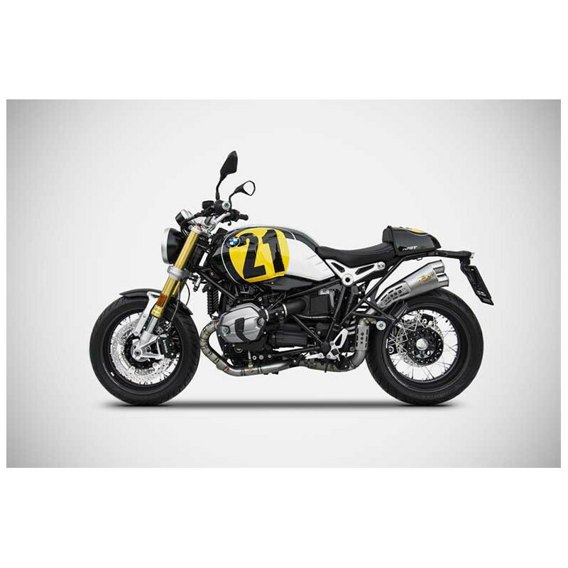 Silencieux Zard INOX HIGH LIMITED - embout inox noir