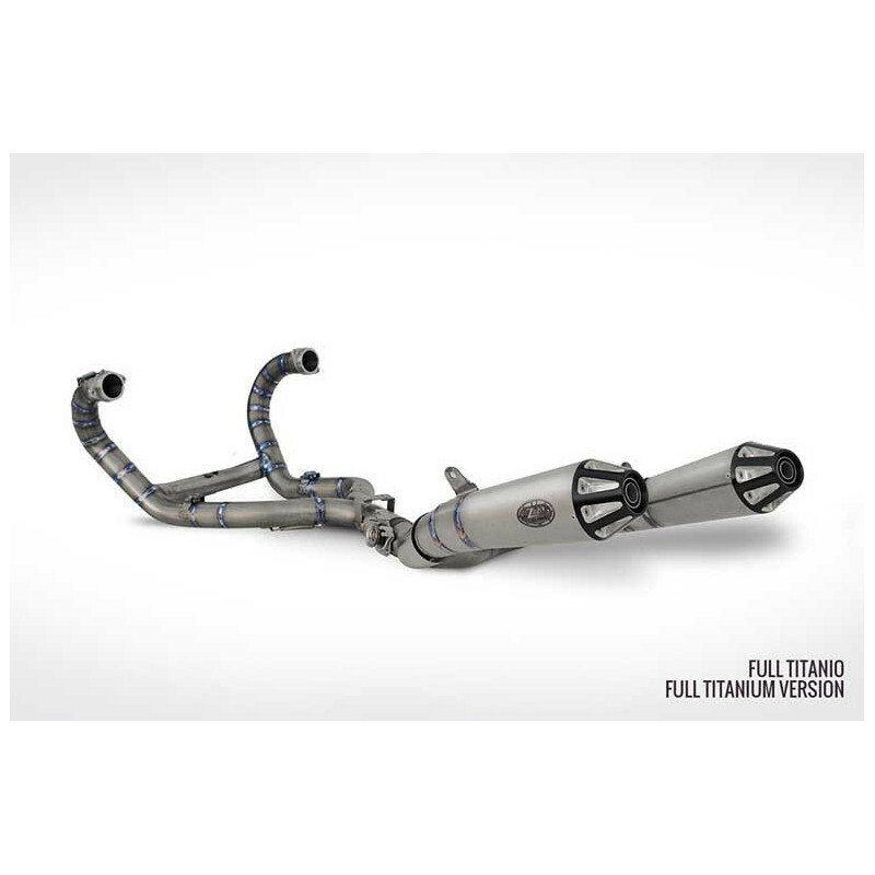 Collecteur Zard 2 EN 2 TITANE VERSION LIMITEE noir racing