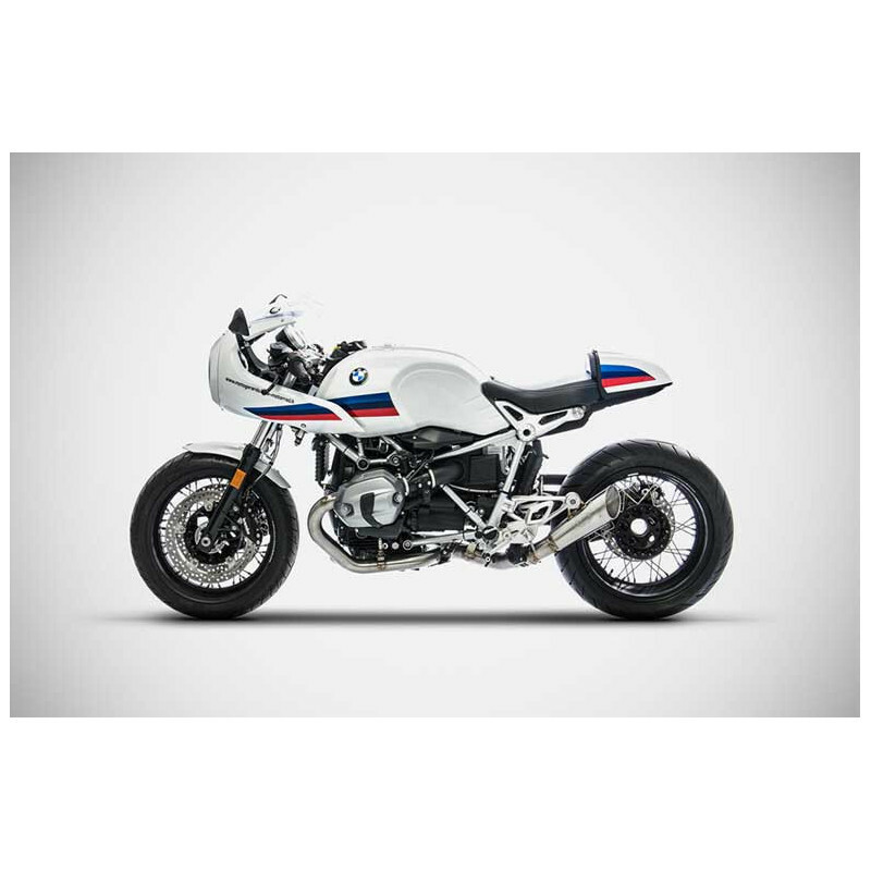 Ligne Complète Zard gp inox 2 en 1 - embout inox noir