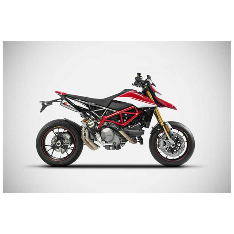 Silencieux Zard TOP GUN RACING INOX - embout carbone