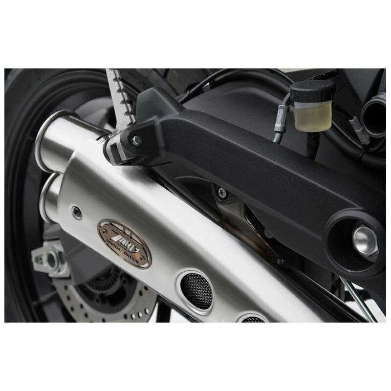 Silencieux Zard bas inox Double - embout inox