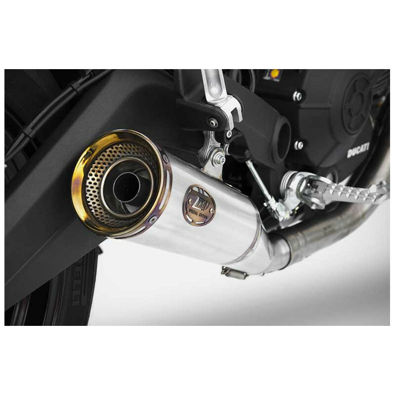 Silencieux Zard Zuma - embout noir inox