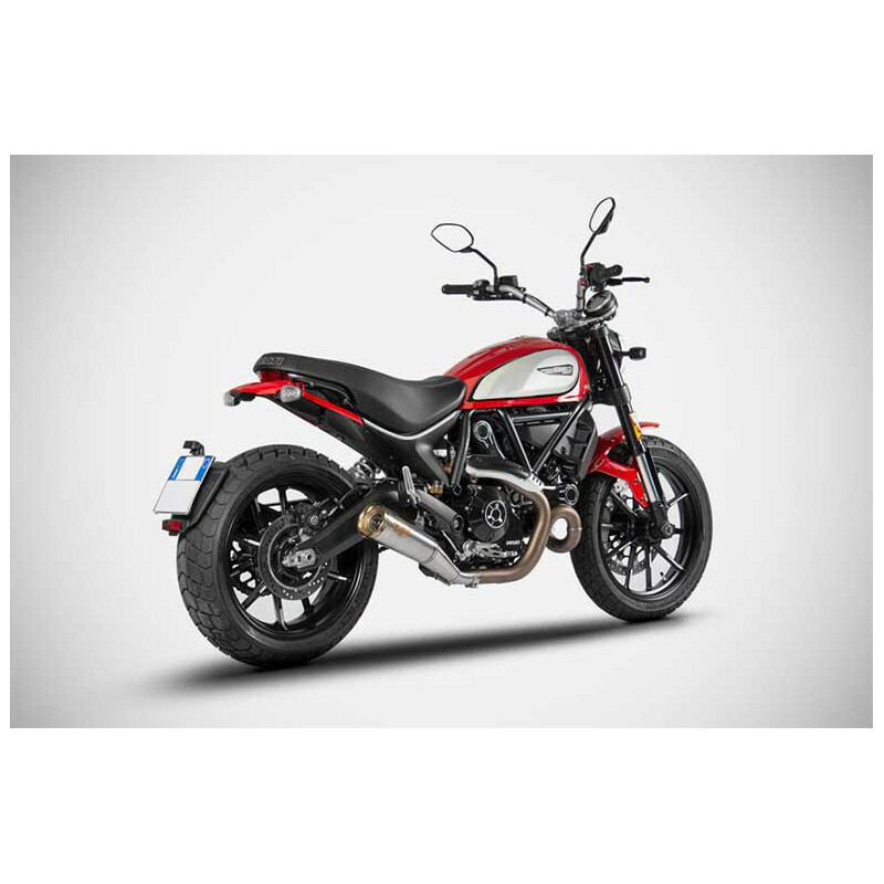 Silencieux Zard Zuma inox - embout bronze