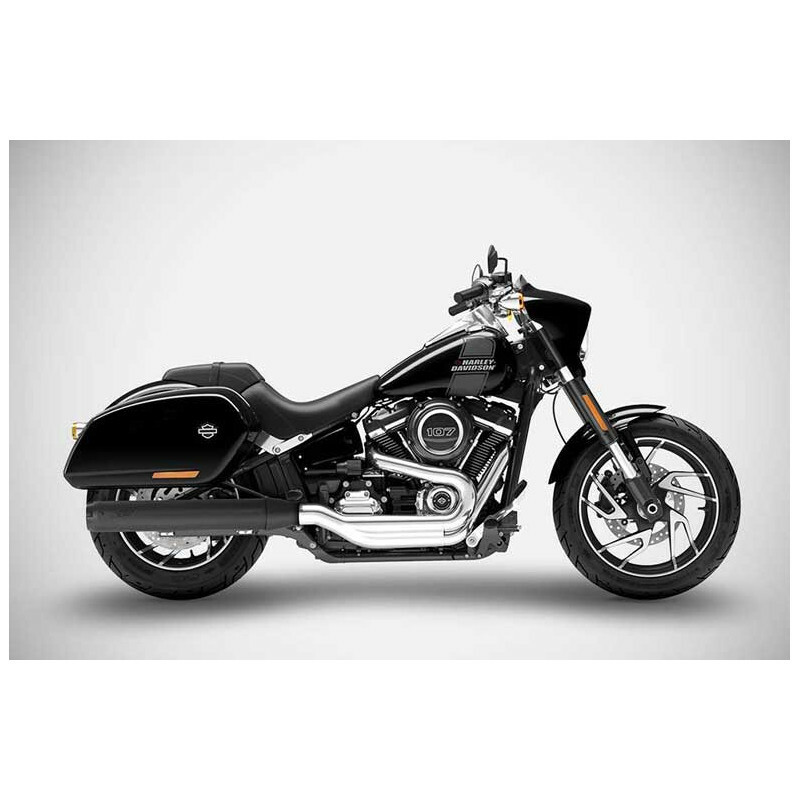 Silencieux Zard INOX 2 EN 1 - embout aluminium noir