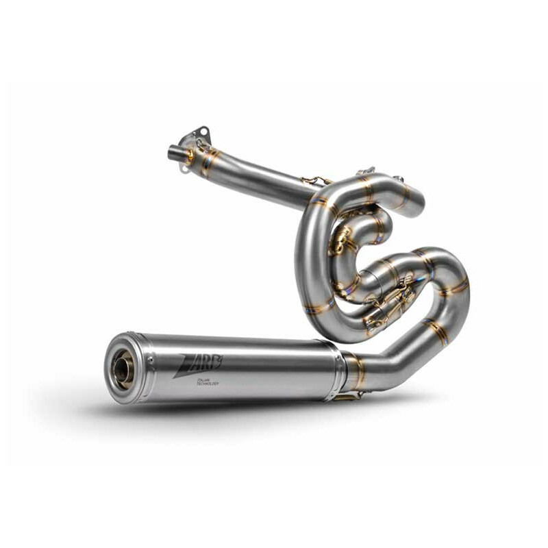 Ligne Complète Zard inox carbone - embout inox titane noir