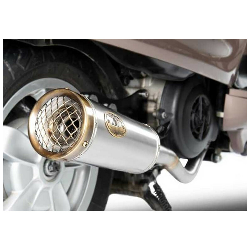 Ligne Complète Zard INOX DB KILLER AMOVIBLES - embout bronze noir