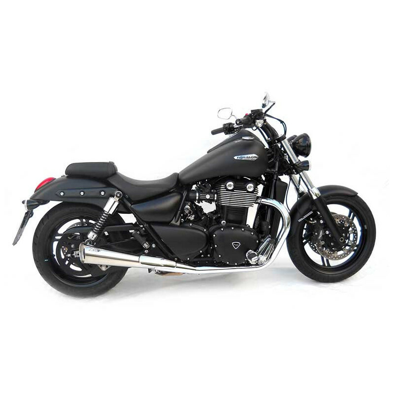 Silencieux Zard Double sport inox - embout inox noir