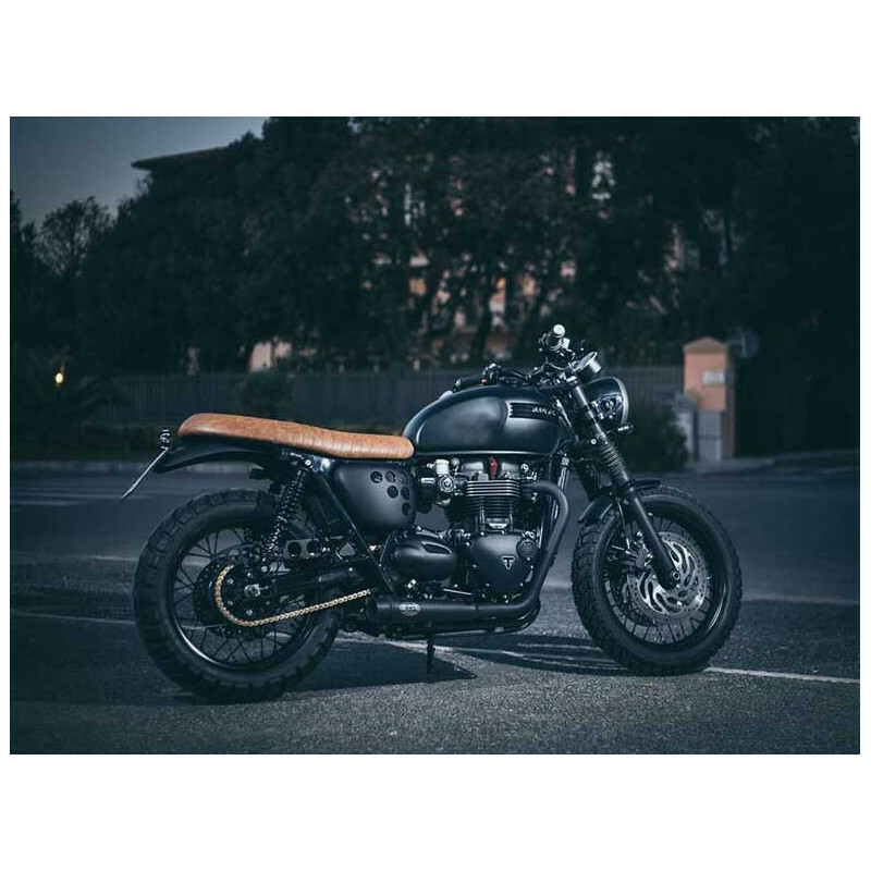 Silencieux Zard Double bas inox - embout inox