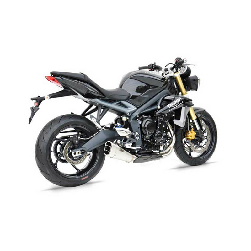 Silencieux Zard position basse inox - embout carbone