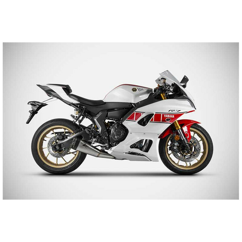 Ligne Complète Zard 2 EN 1 RACING - embout carbone inox noir