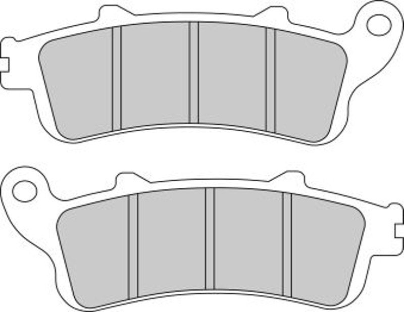 Image of Plaquettes de freins Ferodo FDB2098P Type Organique avant gauche