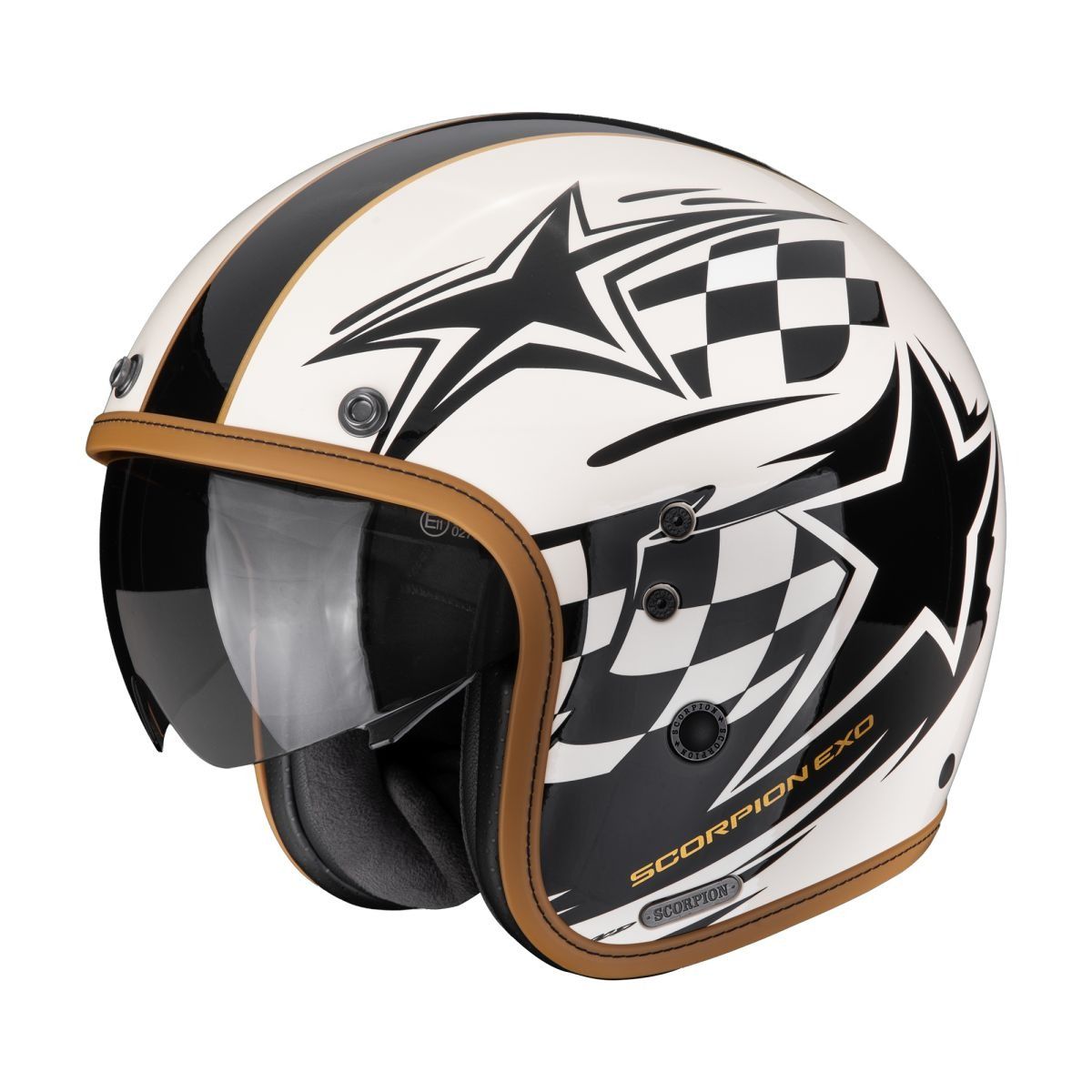 Casque jet Scorpion Exo BELFAST II - FLAGSTONE