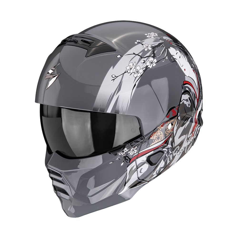 Casque jet Scorpion Exo EXO-COMBAT II - DEMURE