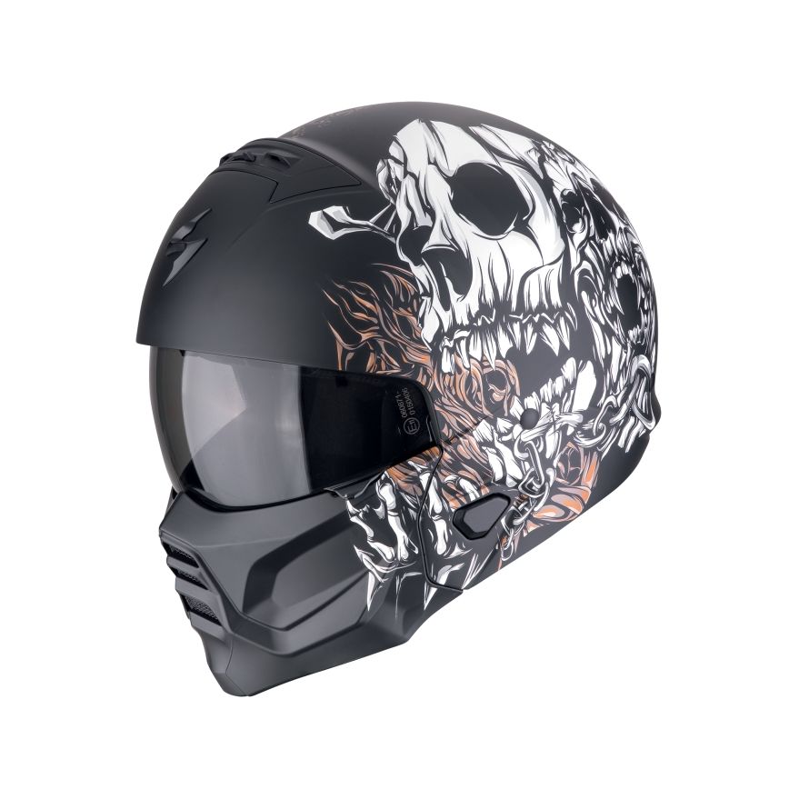 Casque jet Scorpion Exo EXO-COMBAT II - GENESIS