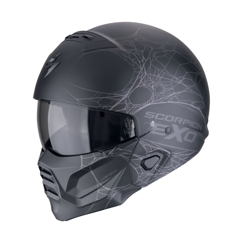 Casque jet Scorpion Exo EXO-COMBAT II - SPIDERWEB