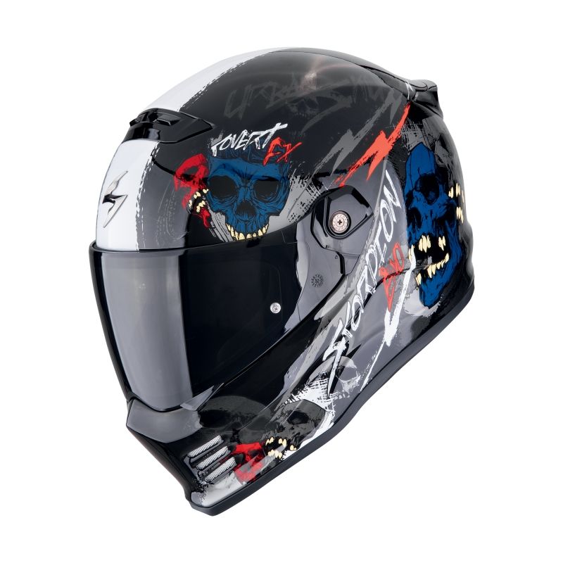 Casque intégral Scorpion Exo COVERT FX - SKULLZ