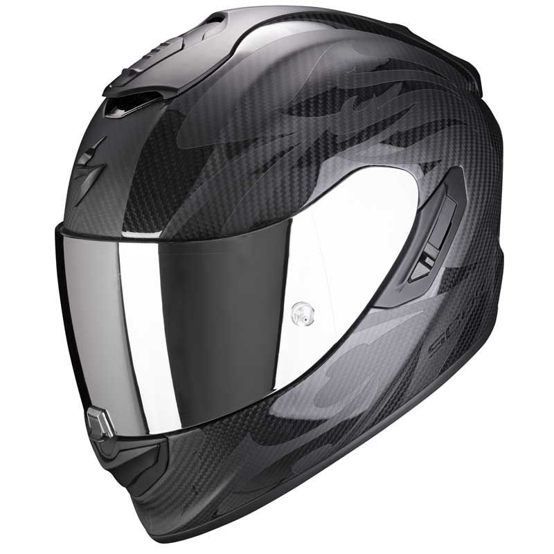 Image of Casque Scorpion Exo EXO-1400 - CARBON AIR - OBSCURA