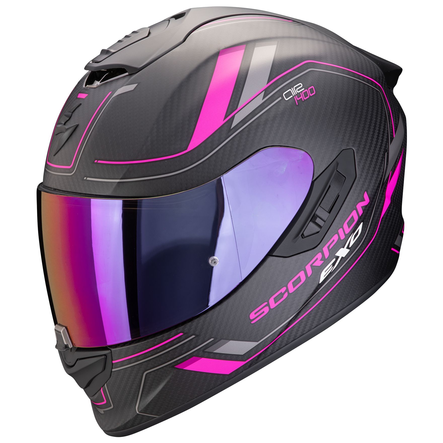 Image of Casque Scorpion Exo EXO 1400 EVO 2 CARBON AIR - MIRAGE