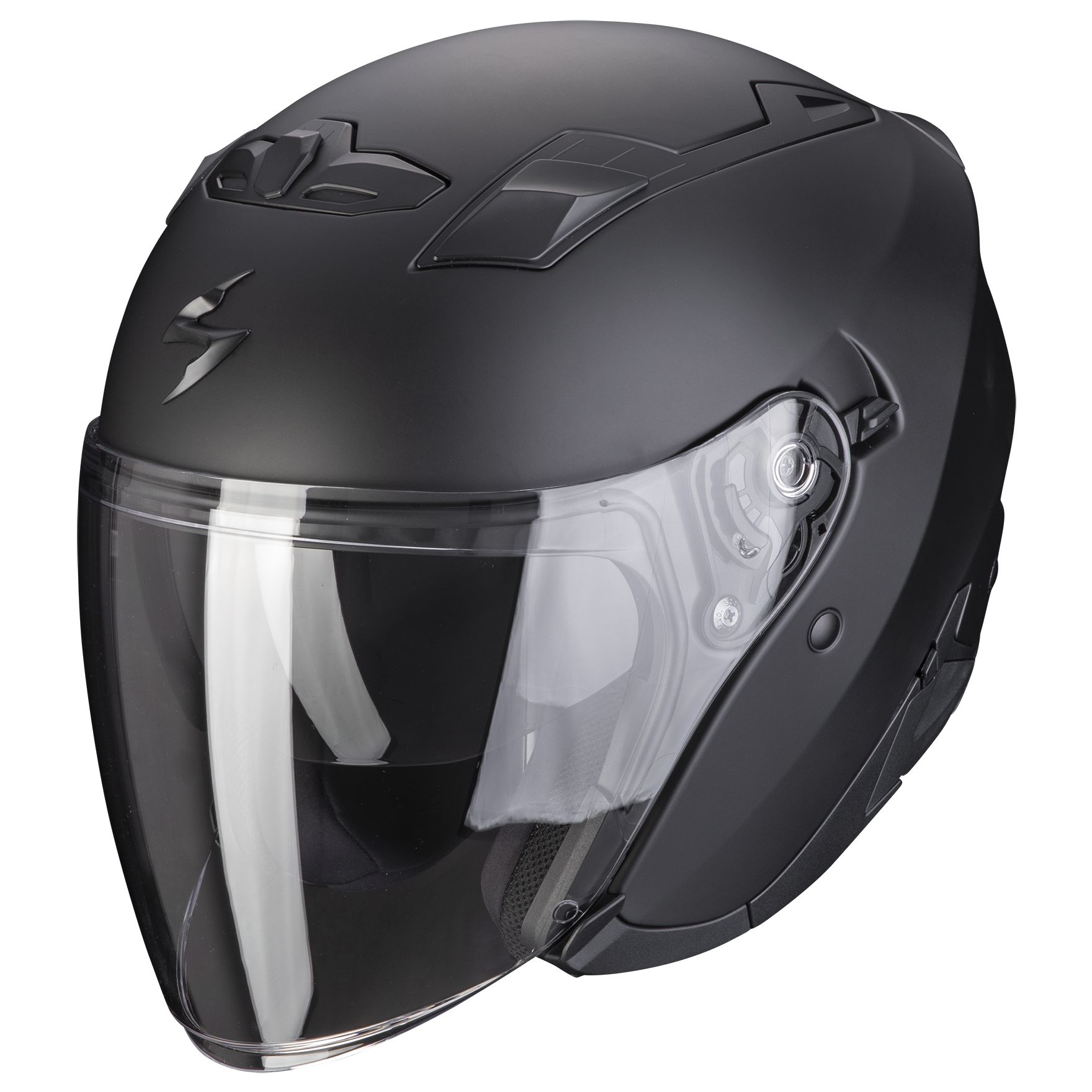 SCORPION Casque jet Scorpion Exo EXO-230 - SOLID — noir mat