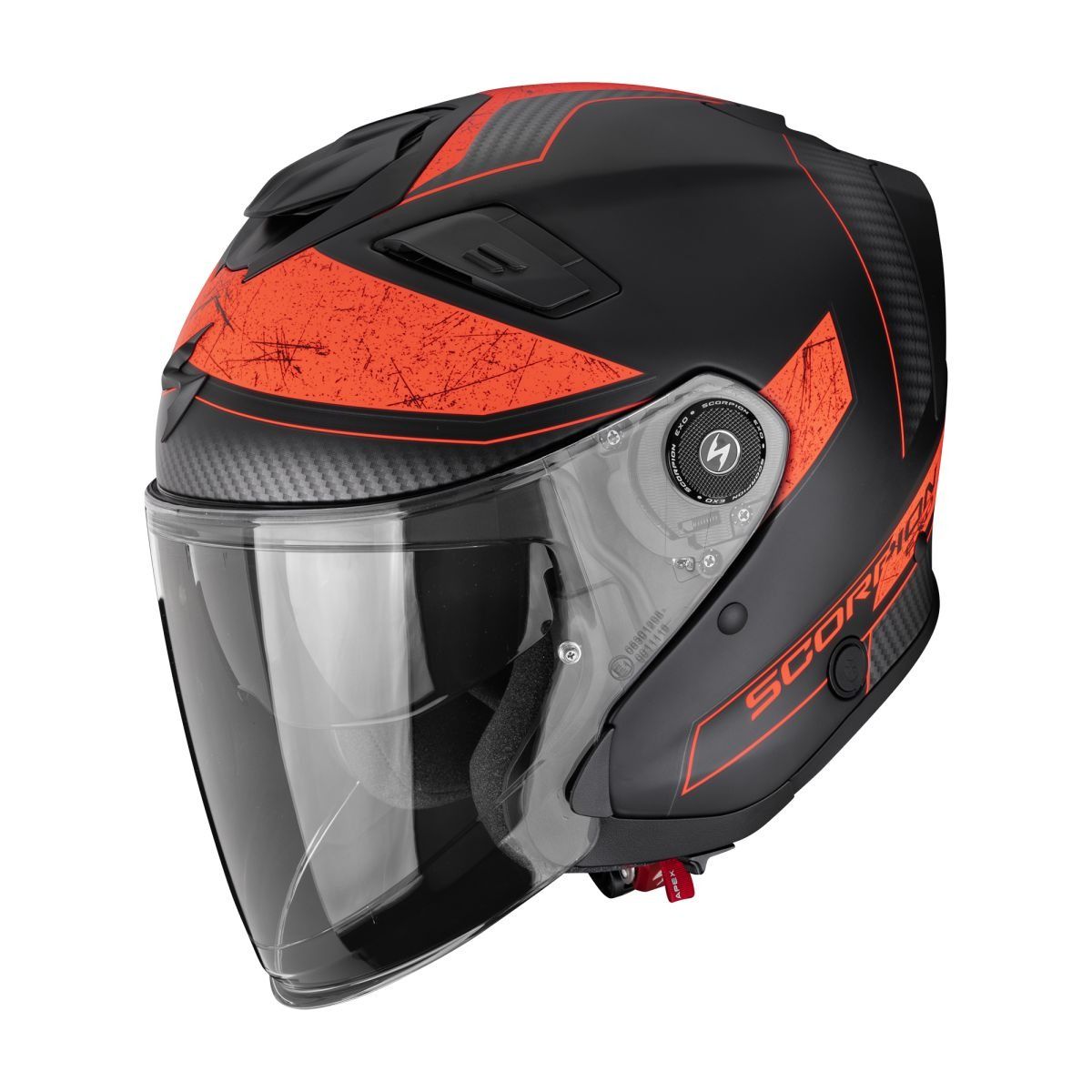 Casque jet Scorpion Exo EXO-GT JET - CREST MAT