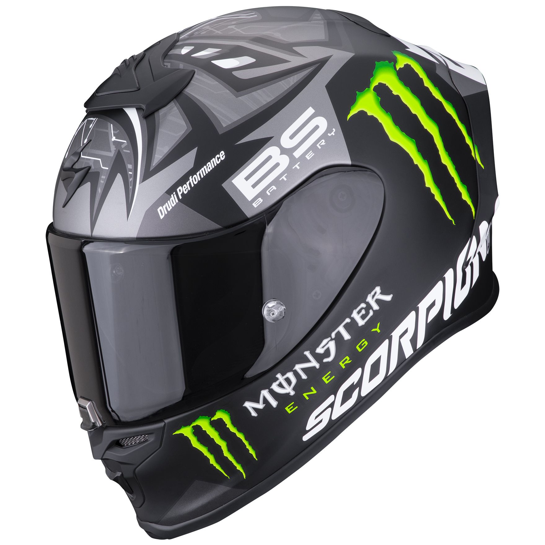Image of Casque Scorpion Exo EXO-R1 AIR - FABIO MONSTER REPLICA MAT