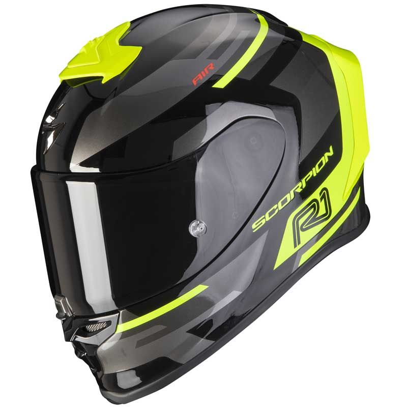 Image of Casque Scorpion Exo EXO-R1 AIR - ORBIS GLOSSY