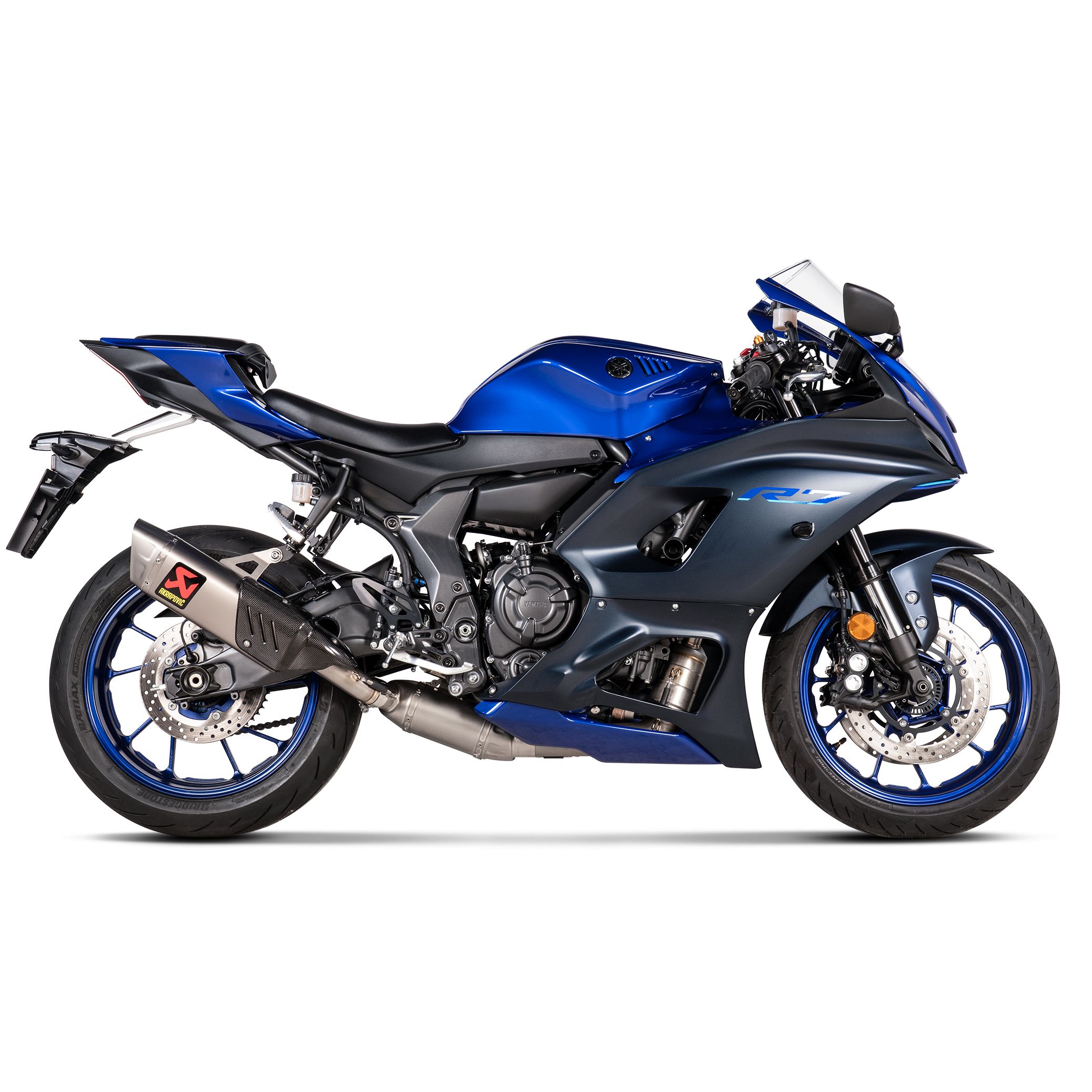 Ligne Complète Akrapovic Racing titane Embout Inox