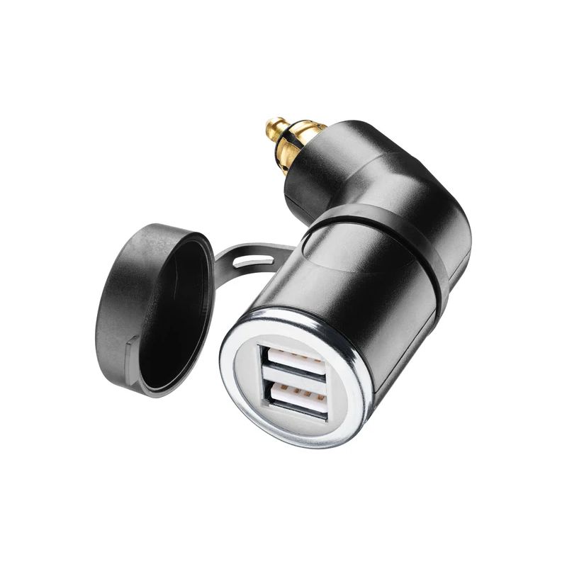 Adaptateur allume cigare Interphone DOUBLE USB DIN