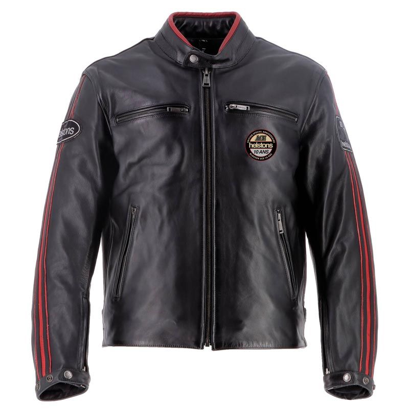 Blouson Moto Helstons ACE 10 CUIR RAG