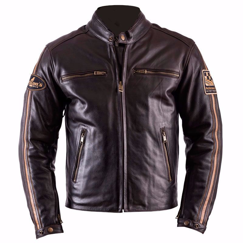 Blouson Helstons Ace - Cuir Fender