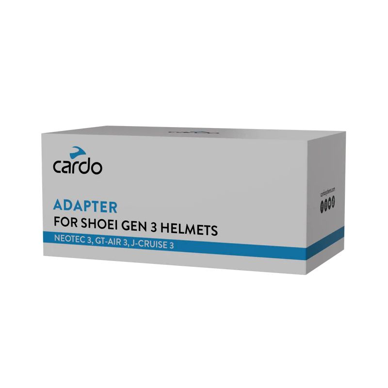 Pièces intercom Cardo ADAPTATEUR PACKTALK SHOEI GEN 3