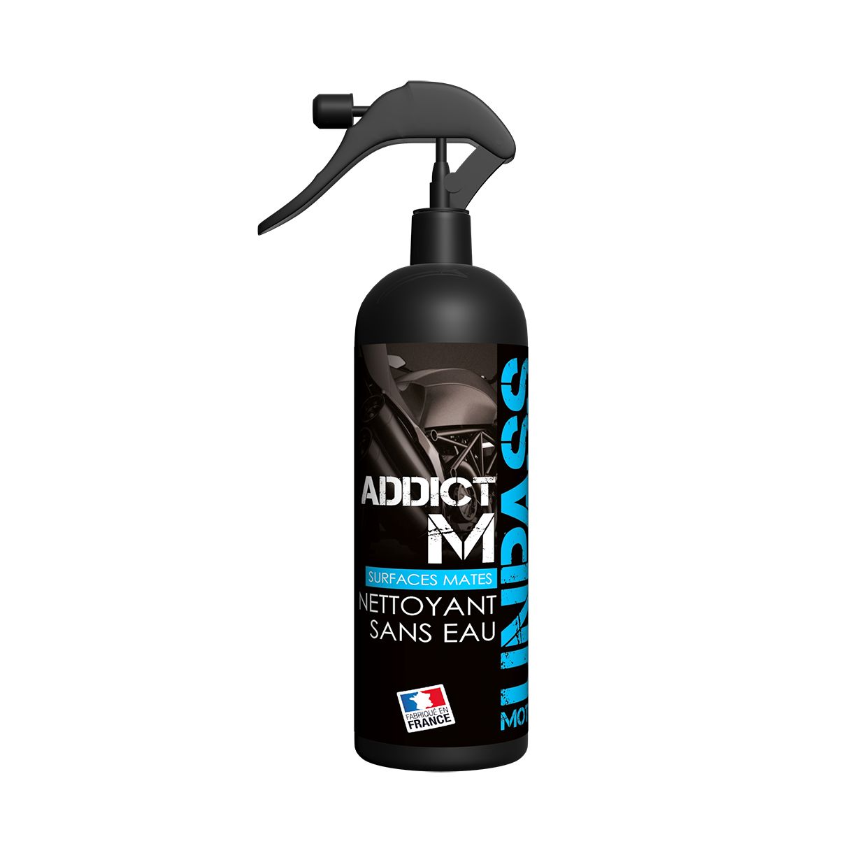 Produit de lavage Unpass Addict M sans eau 500ml spécial surfaces mates