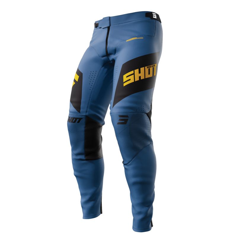 SHOT Pantalon cross Shot AEROLITE - ULTIMA 2023 — bleu et orange
