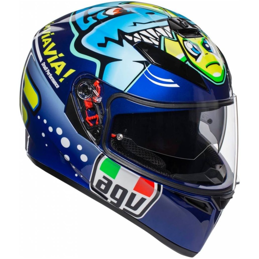 Image of Casque AGV K-3 SV - ROSSI MISANO 2015 MAXVISION
