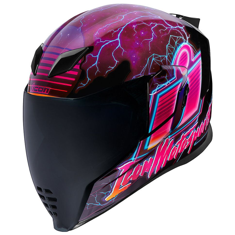 Image of Casque Icon AIRFLITE - SYNTHWAVE