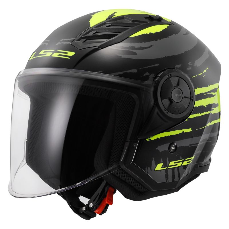 Casque jet LS2 OF616 - AIRFLOW II - BRUSH