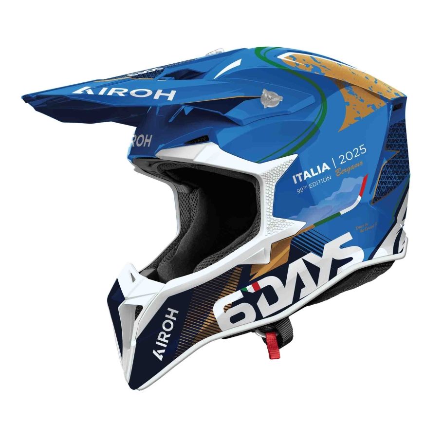 Casque cross Airoh WRAAAP - 6DAYS ® ITALIA 2025 2025