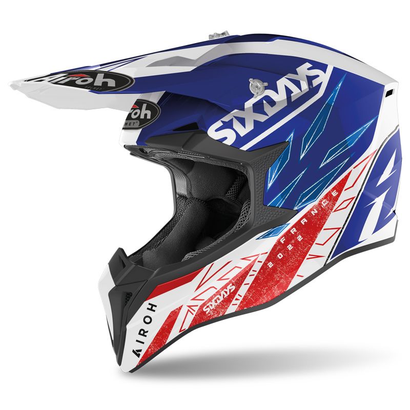 Image of Casque cross Airoh WRAAP - SIX DAYS 2022 FRANCE 2023