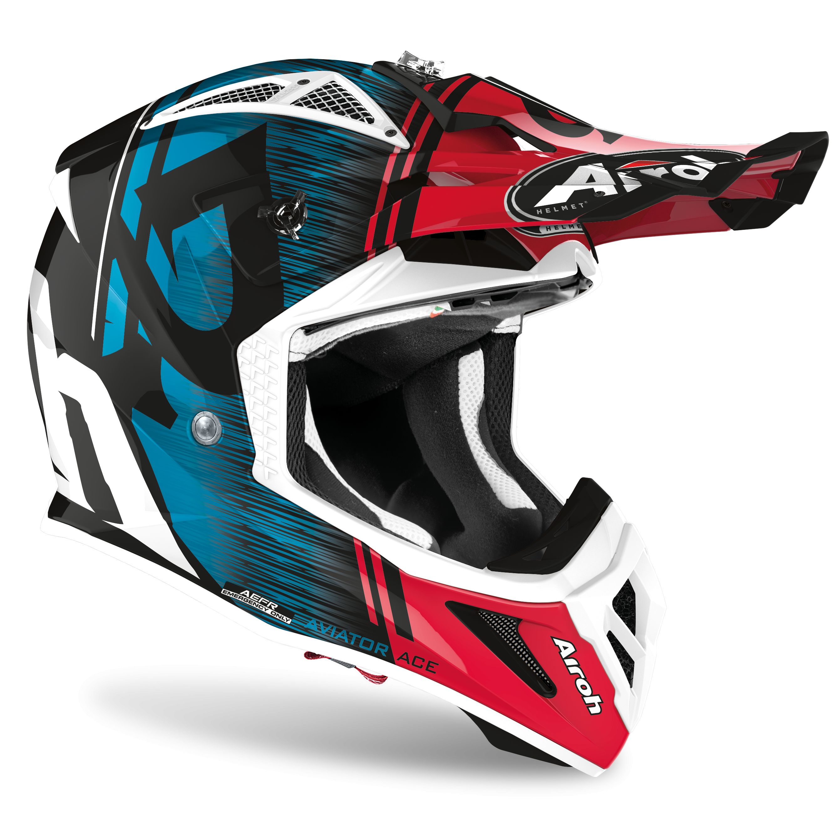 casque airoh cross red bull