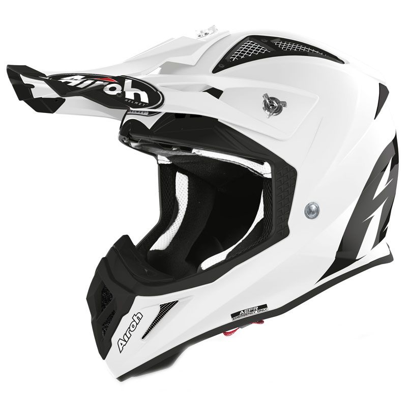 Image of Airoh Aviator ACE Color Casque Motocross Blanc S