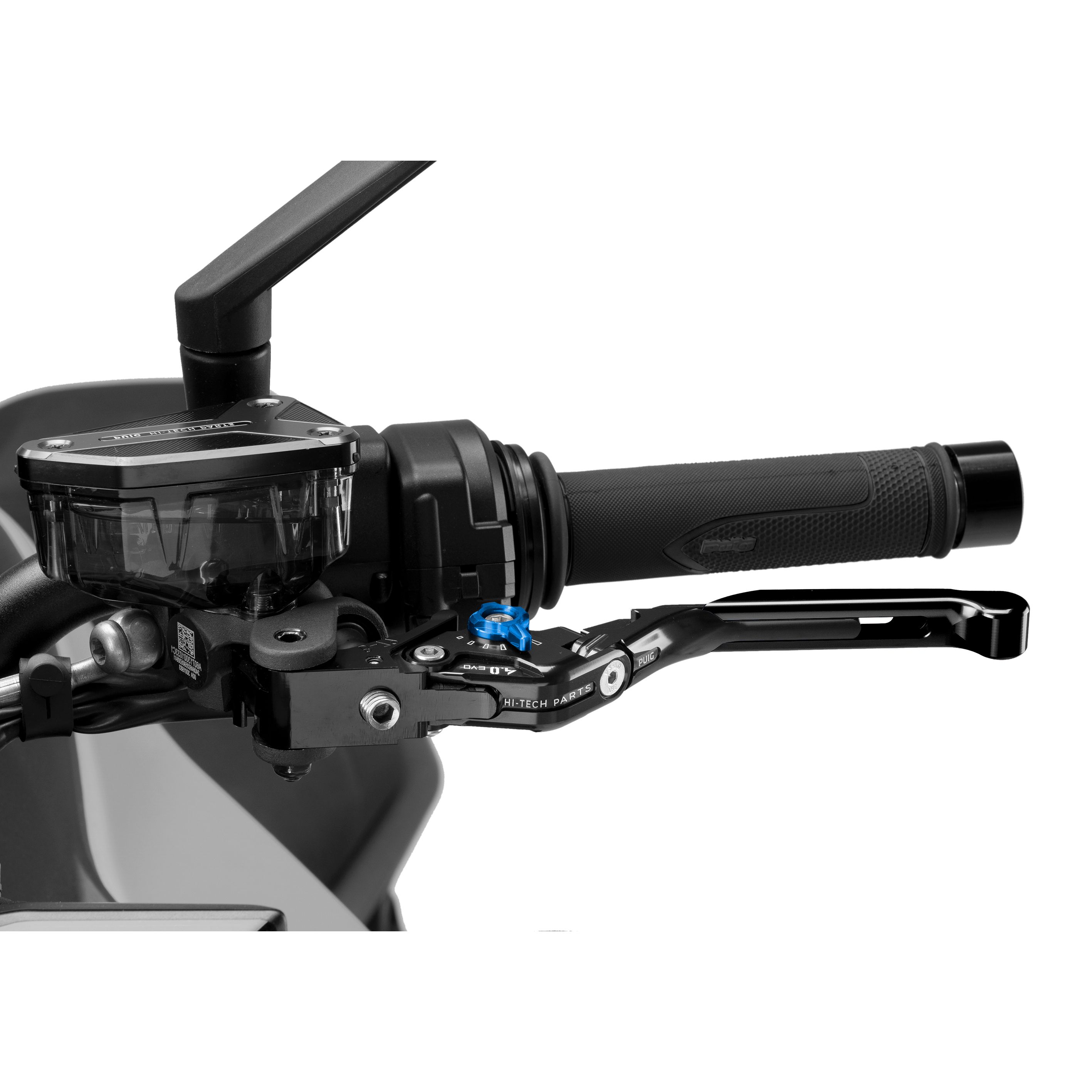 Levier d'embrayage Puig rabattable extensible 4.0 Noir