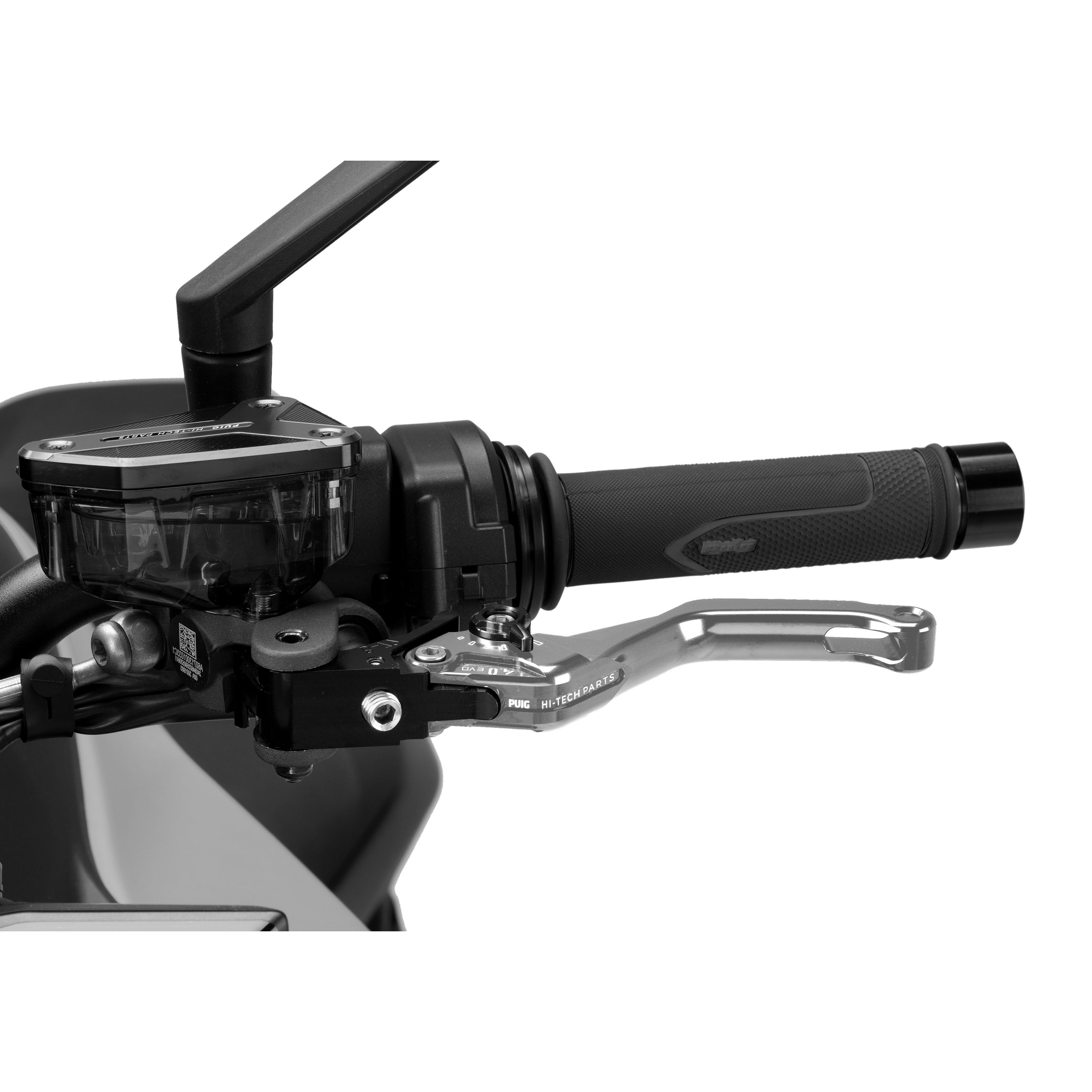 Levier d'embrayage Puig court 4.0 Argent