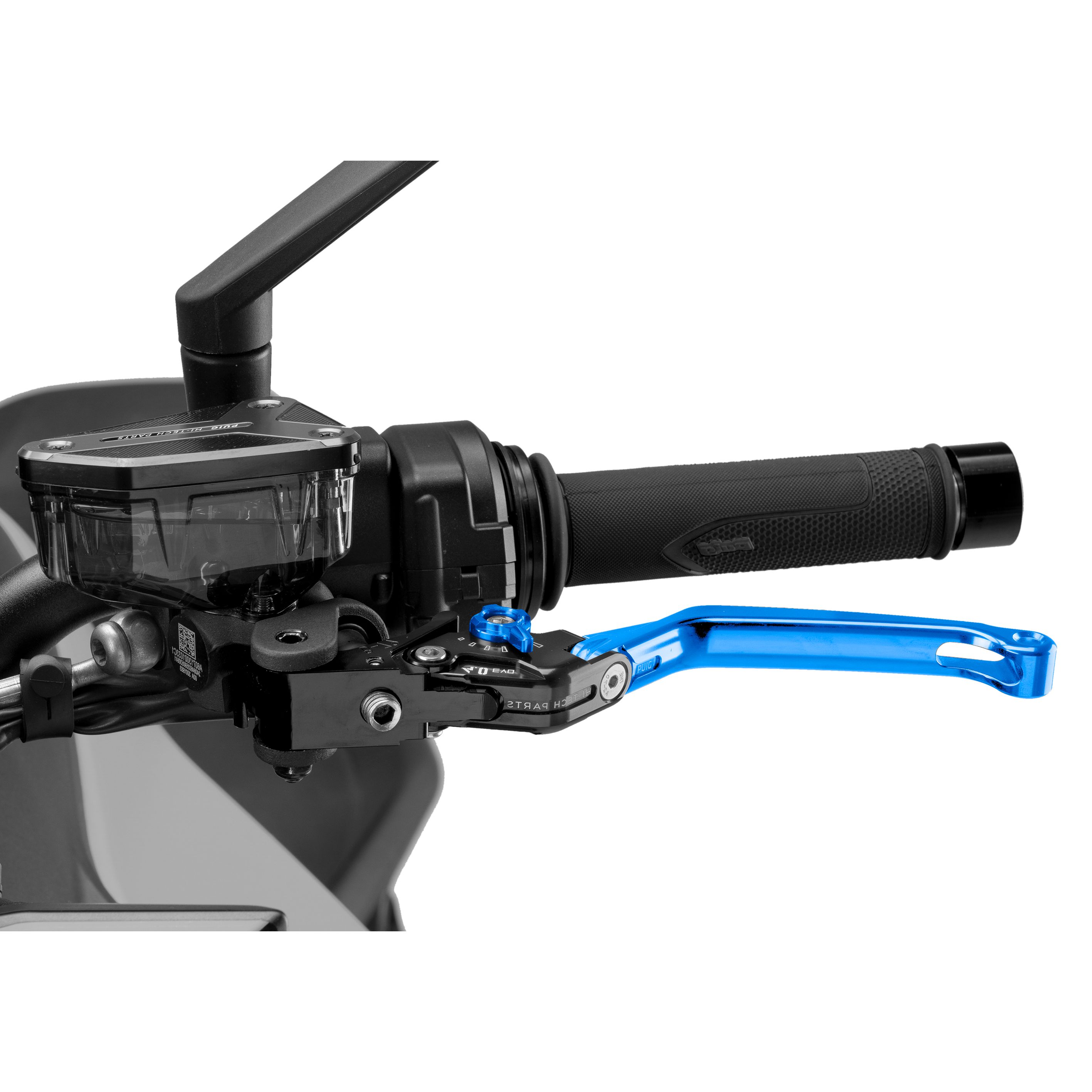 Levier d'embrayage Puig Rabattable 4.0 Bleu