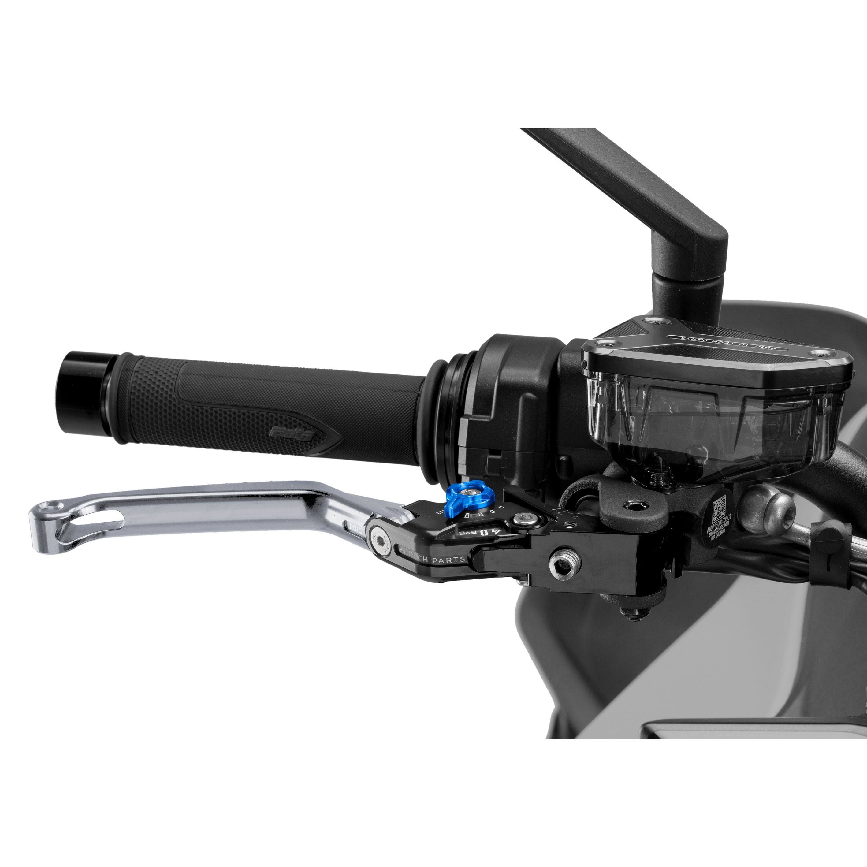 Levier de frein Puig rabattable 4.0 Argent