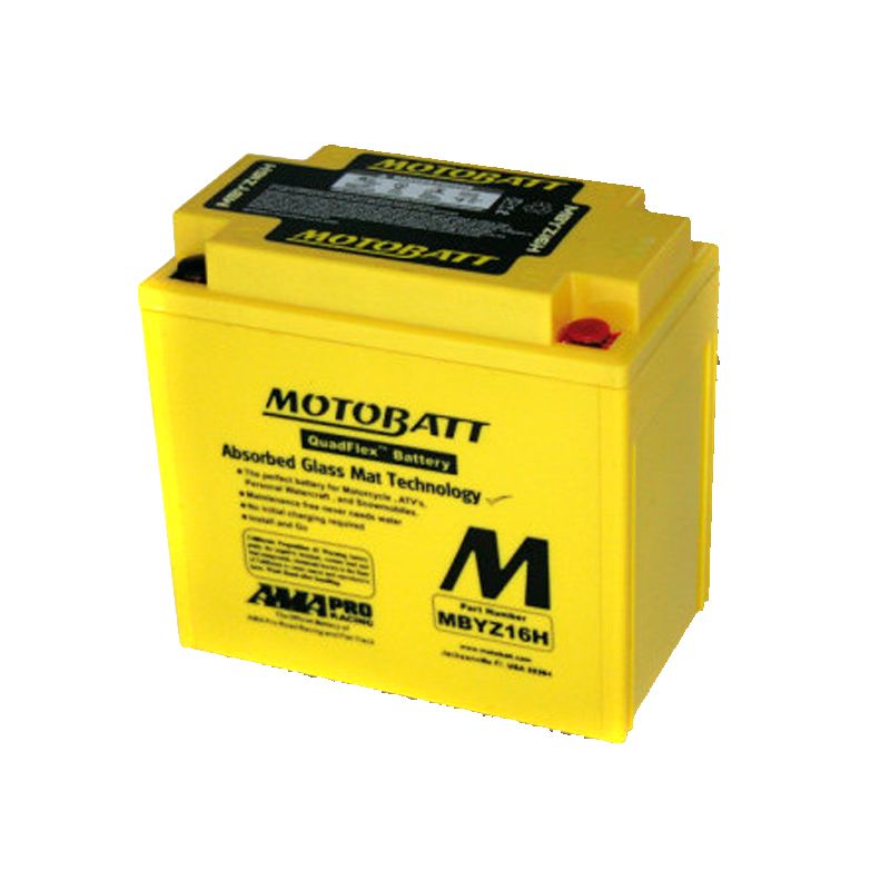 Image of Batterie Motobatt MBYZ16H (GYZ16H, YTX14BS, YTX14HBS, YTX14LBS, KMX14BS)