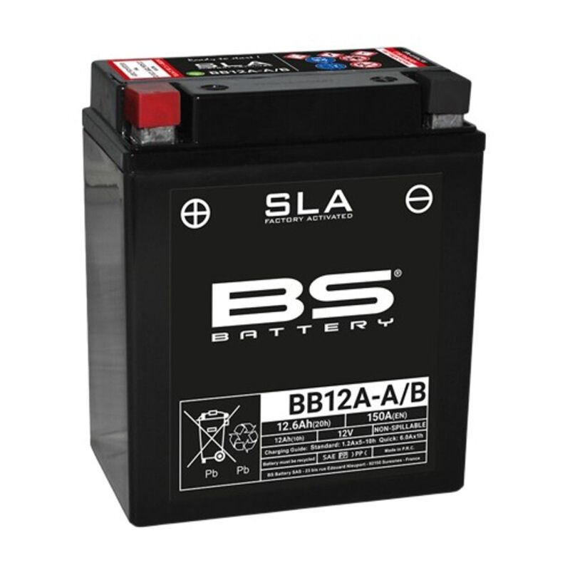 Image of Batterie BS Battery SLA BB12A-A/B ferme Type Acide Sans entretien/prête à l'emploi