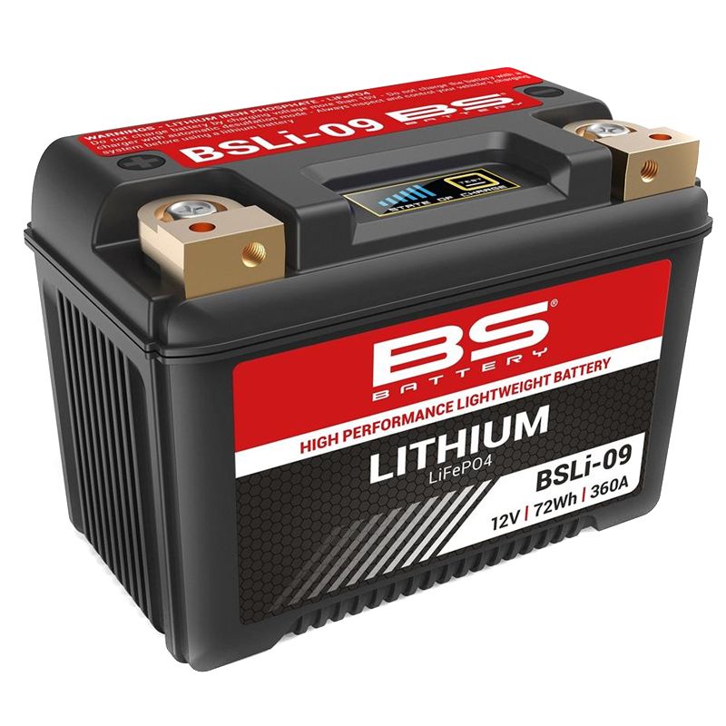 Image of Batterie BS Battery Lithium Ion BSLi-09 (YTX20-BS/YTX20CH-BS/B50-N18A-A/YTX-BS/YTX14-BS)