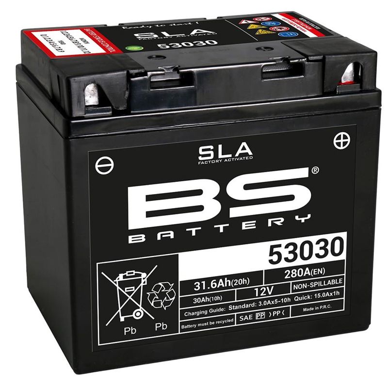 Image of Batterie BS Battery SLA 53030 ferme Type Acide Sans entretien/prête à l'emploi