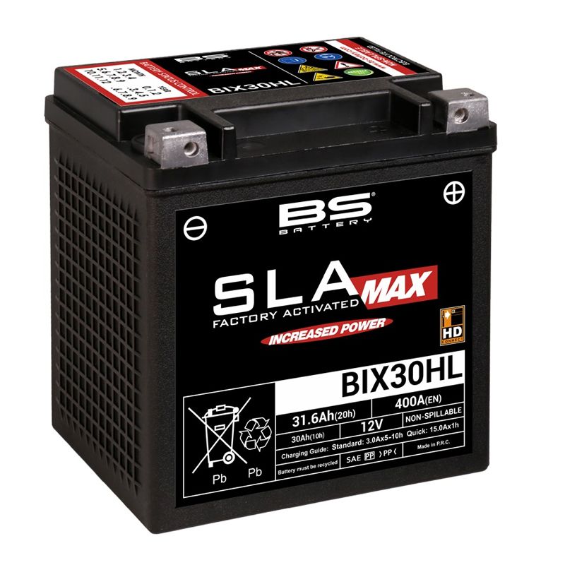 Image of Batterie BS Battery SLA YIX30HL-BS/BIX30HL ferme Type Acide Sans entretien/prête à l'emploi