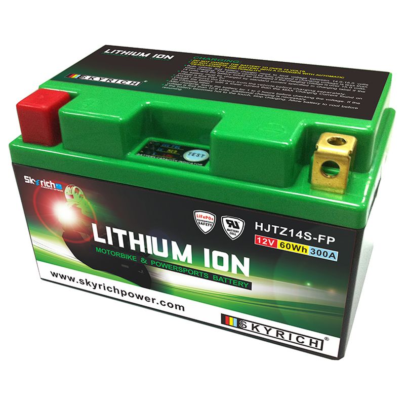 Image of Batterie Skyrich Lithium Ion YTZ14S-BS/YTZ12S / (HJTZ14S-FP)